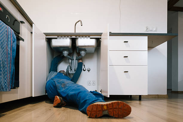 Professional Drain Cleaning technician working in Norwood, MO